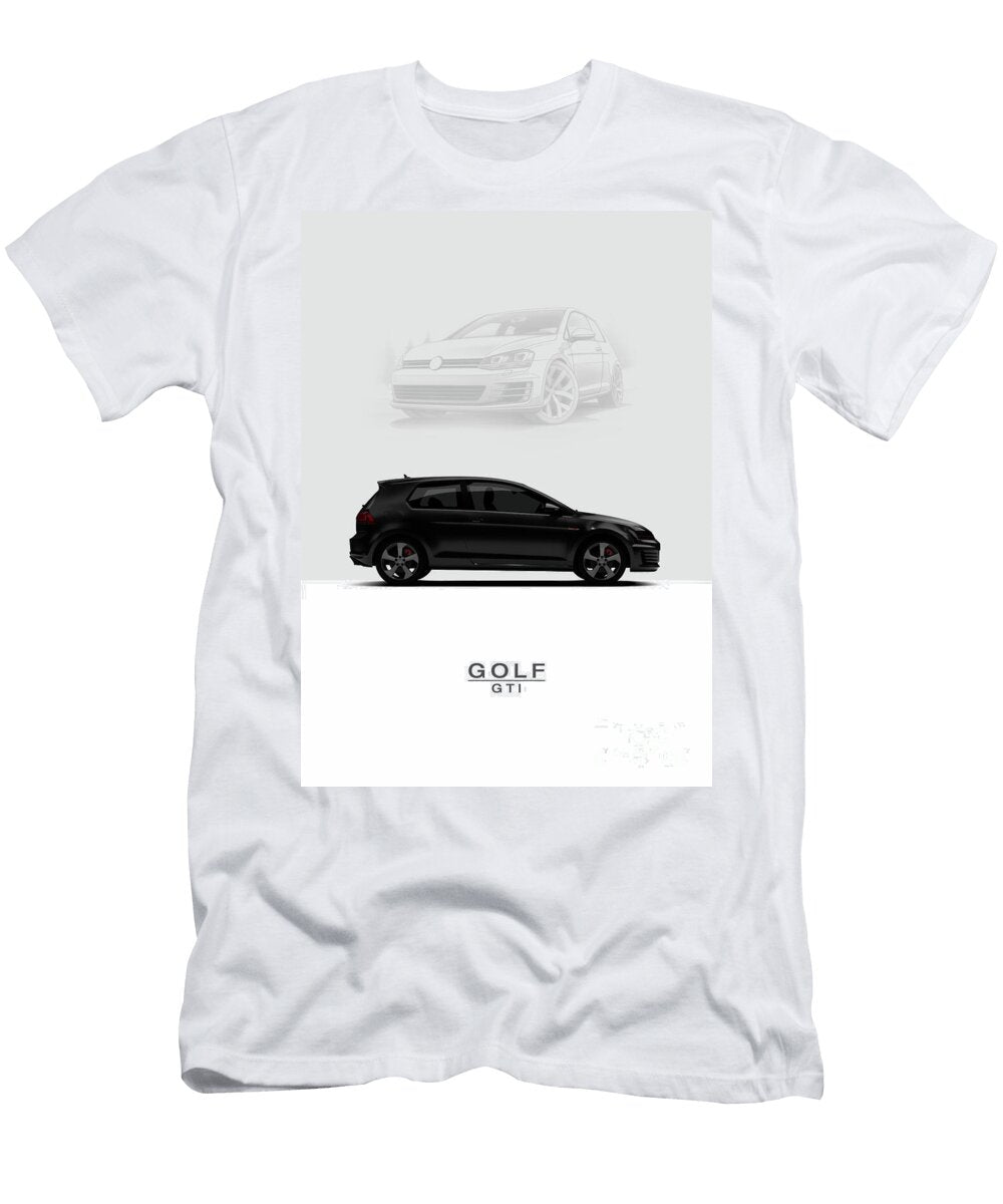 Volkswagen Golf 7 Gti 2016 Black Mihai Maxim T-Shirt
