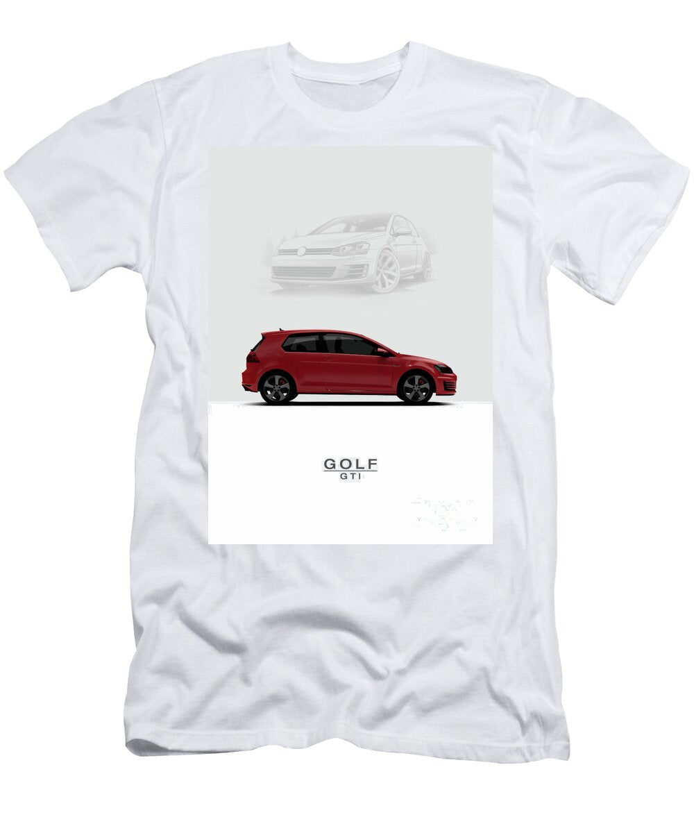 Volkswagen Golf 7 Gti 2016 Red Mihai Maxim T-Shirt