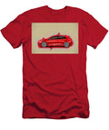 Volkswagen Golf 8 Gti 2021 Exterior Side Red Hatchback New German Cars VW Ola Kunde T-Shirt