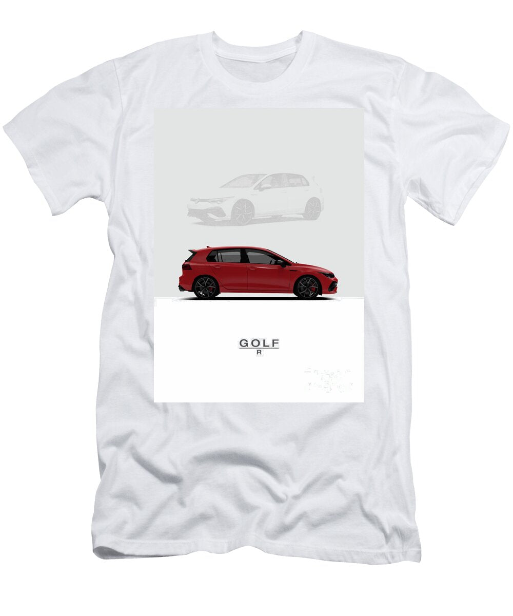Volkswagen Golf 8 R 2022 Red Mihai Maxim T-Shirt