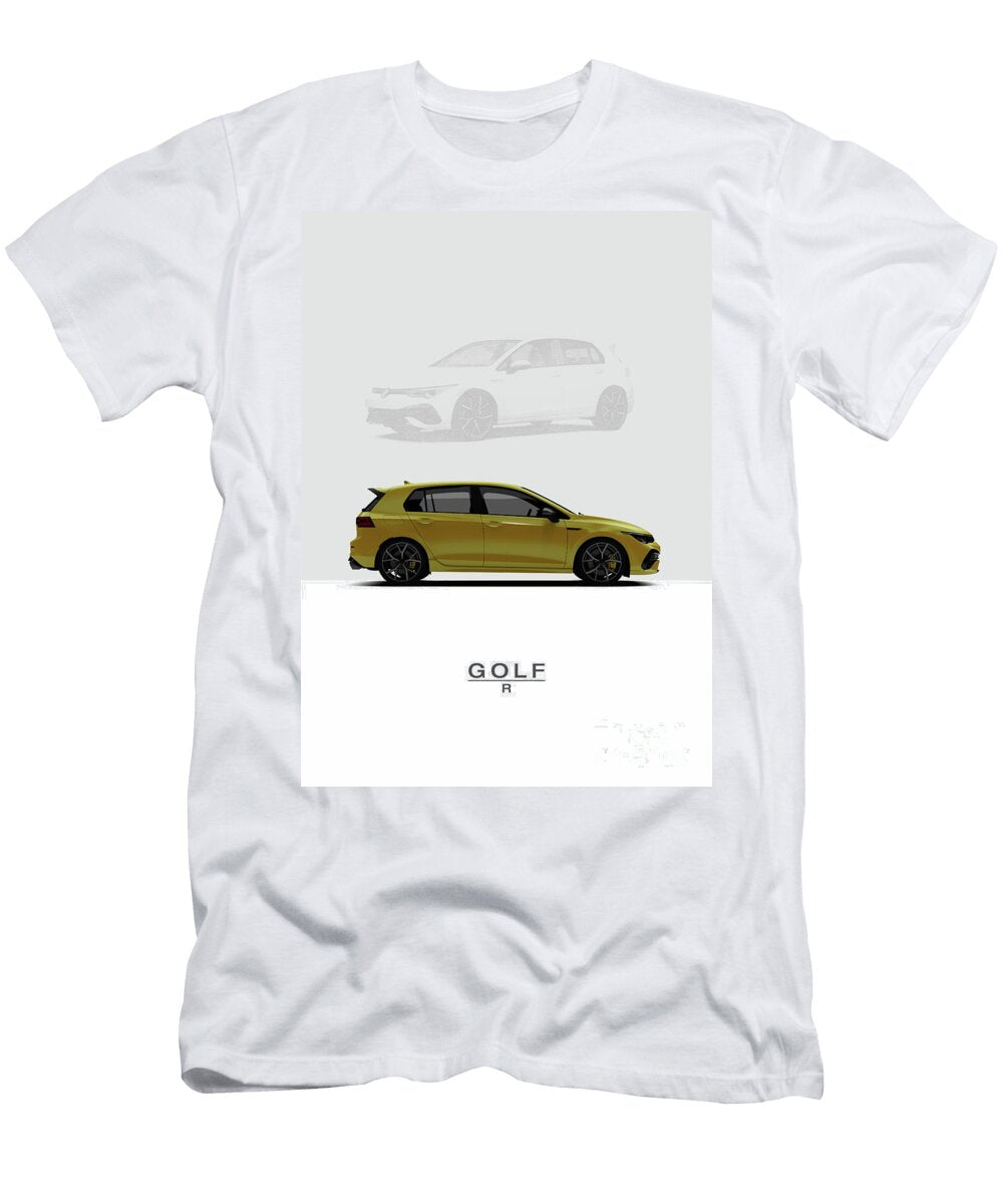 Volkswagen Golf 8 R 2022 Yellow Mihai Maxim T-Shirt