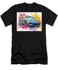 Volkswagen Golf Gti 2023 Hatchback Abstract Art Colorful Car Vibrant Car Art Hollie Love T-Shirt