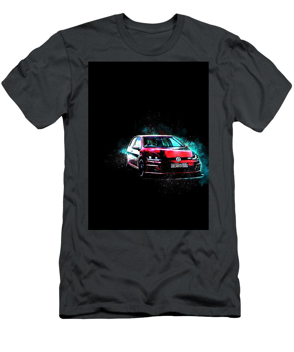 Volkswagen Golf Gti Volkswagen Hatchback Black Edgar Dorice T-Shirt