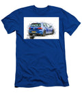 Volkswagen Golf R 2022 Rear View Exterior Blue Hatchback Lowell Harann T-Shirt