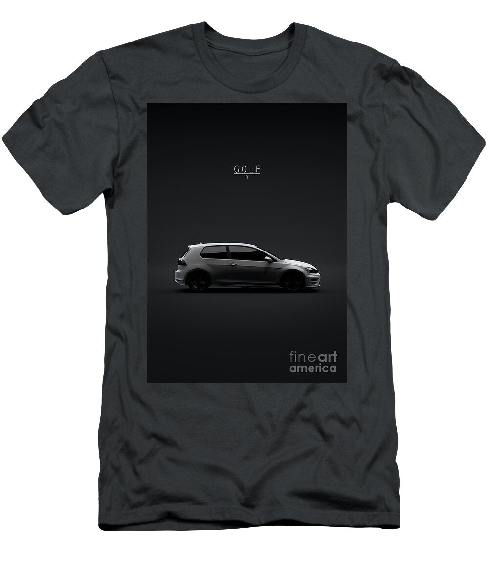 Volkswagen Golf R Vii 2014 White Mihai Maxim T-Shirt