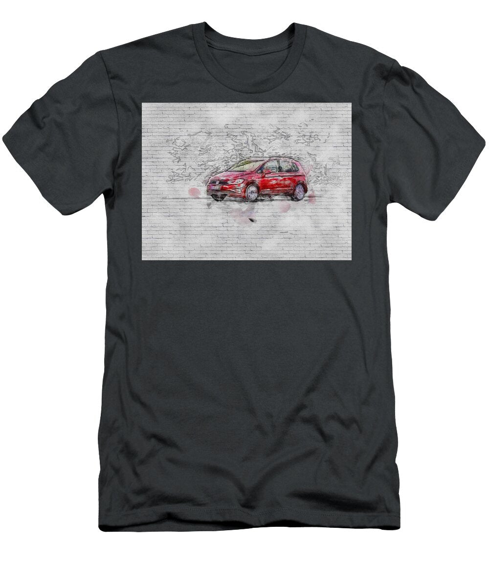 Volkswagen Golf Sportsvan Road 2018 Cars Minivans German VW Ashtyn Treutel T-Shirt