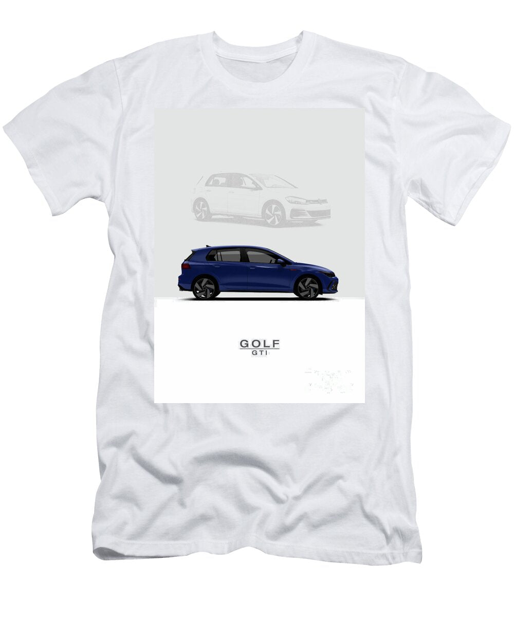 Volkswagen Gti 8 2020 Blue Mihai Maxim T-Shirt