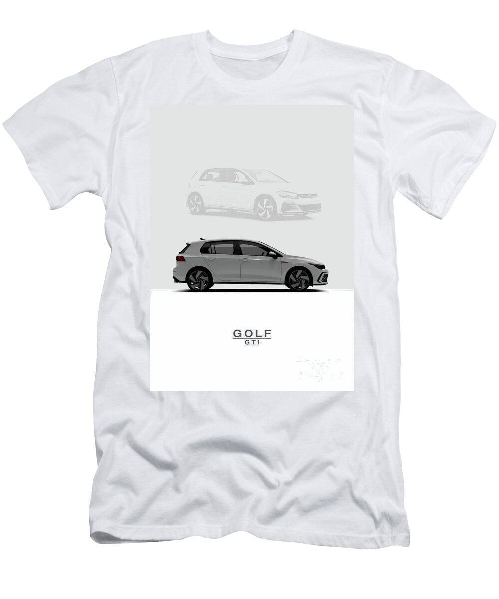 Volkswagen Gti 8 2020 White Mihai Maxim T-Shirt