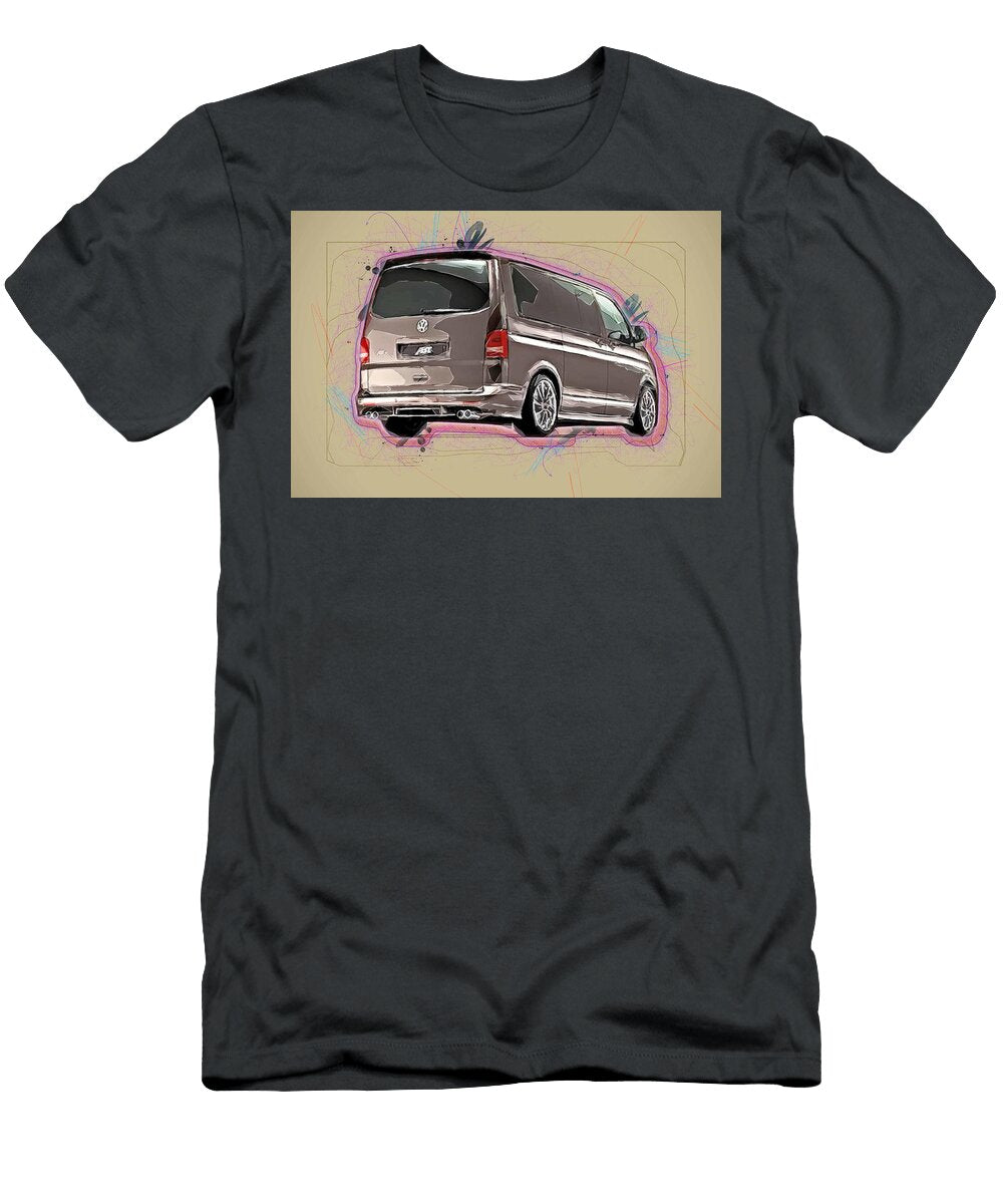 Volkswagen Multivan T5 Abt Tuning Minivan German Cars Ola Kunde T-Shirt