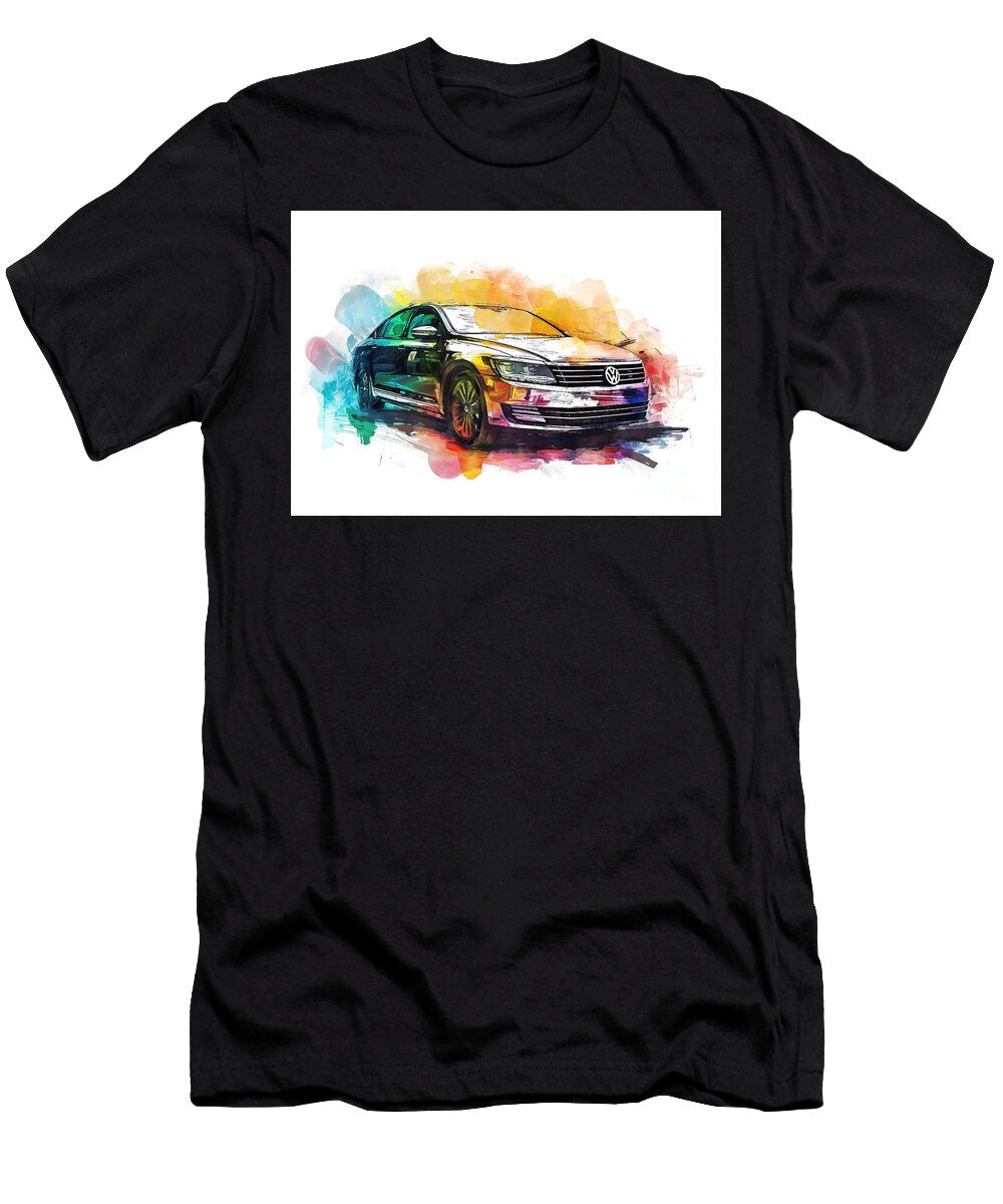 Volkswagen Passat Automotive Art Clark Leffler T-Shirt