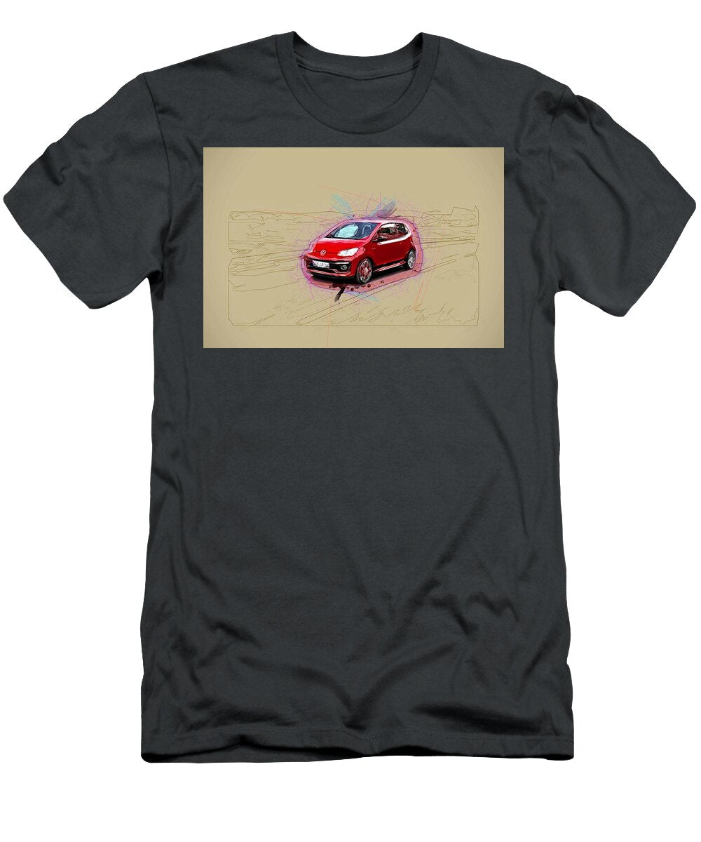 Volkswagen Up Gti 2018 Red Hatchback New Cars Ola Kunde T-Shirt