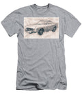 Volvo P1800 Sports Car Automotive Art Car Posters Studio Grafiikka T-Shirt