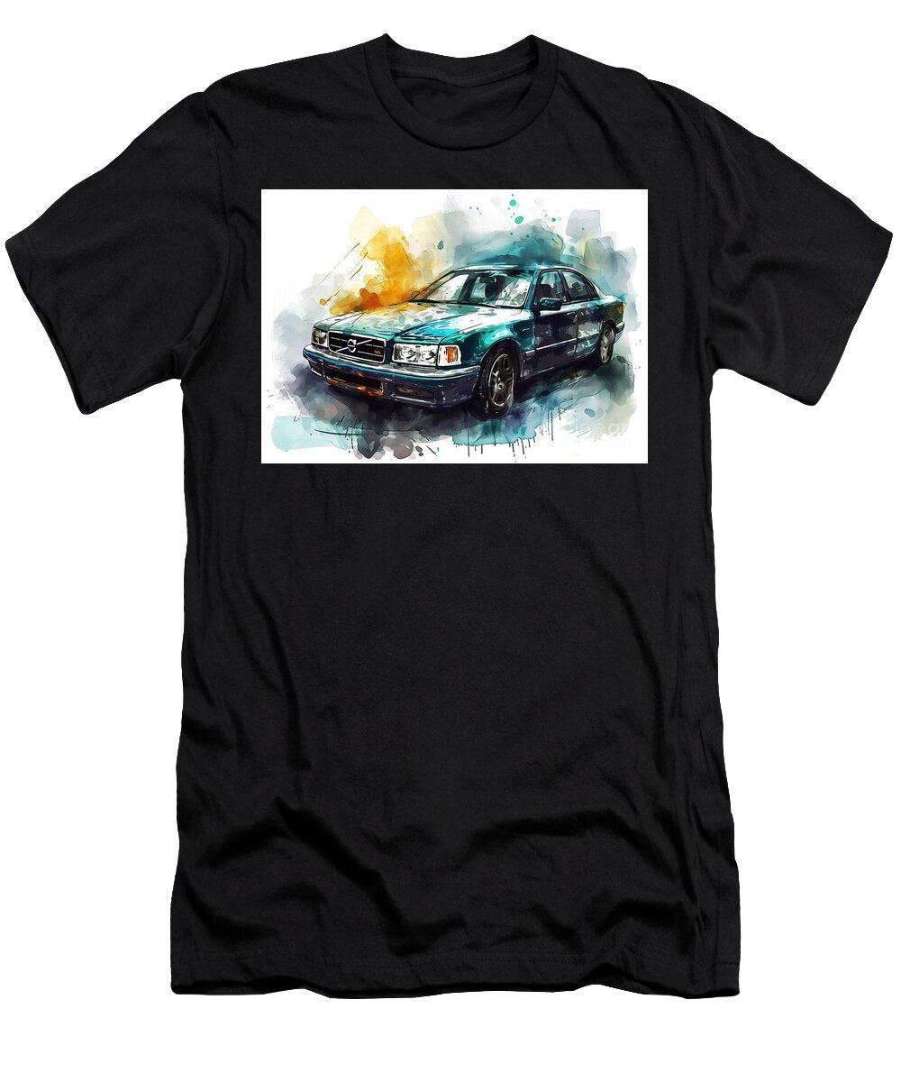 Volvo S80 Automotive Art Clark Leffler T-Shirt
