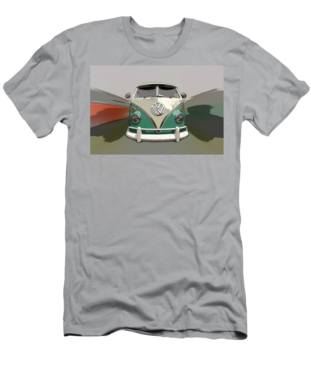 VW Bus Art Steve Mckinzie T-Shirt