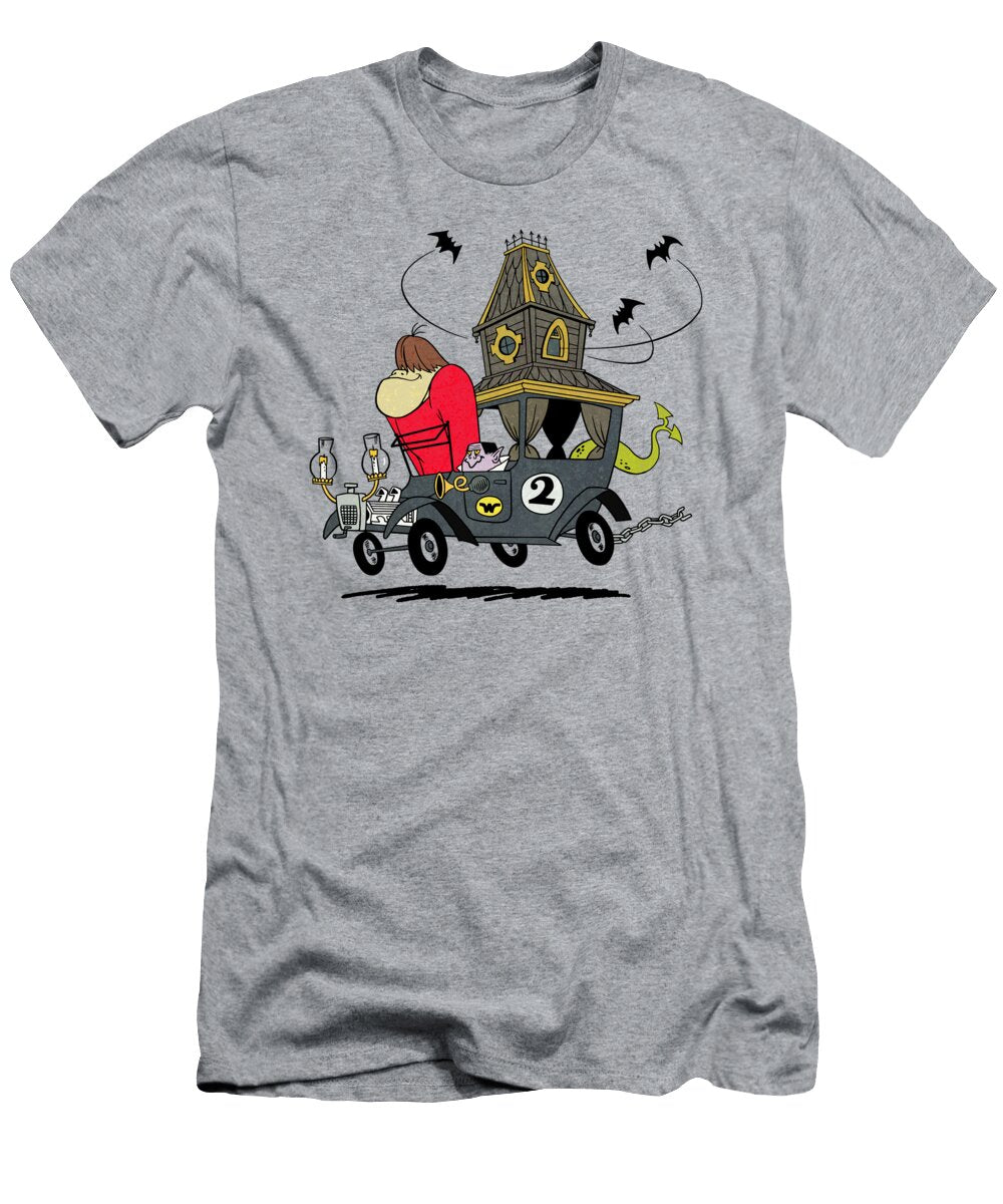 Wacky Races Gruesome Twosome and Their Creepy Coupe Glen Evans T-Shirt
