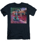 Waiting for Happy Hour Prato Winter Park Heather Nagy T-Shirt