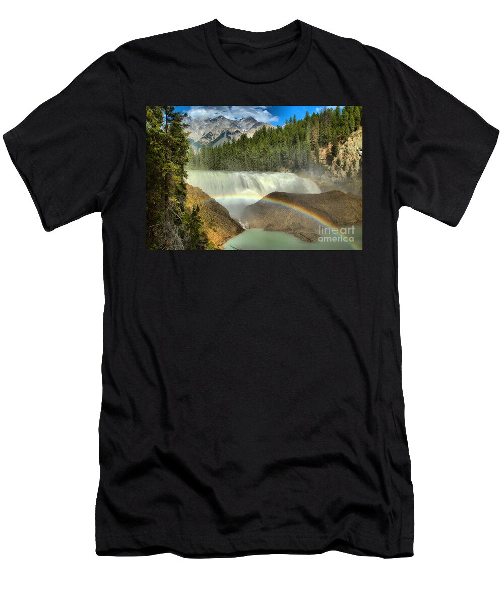Wapta Falls Rainbow Adam Jewell T-Shirt