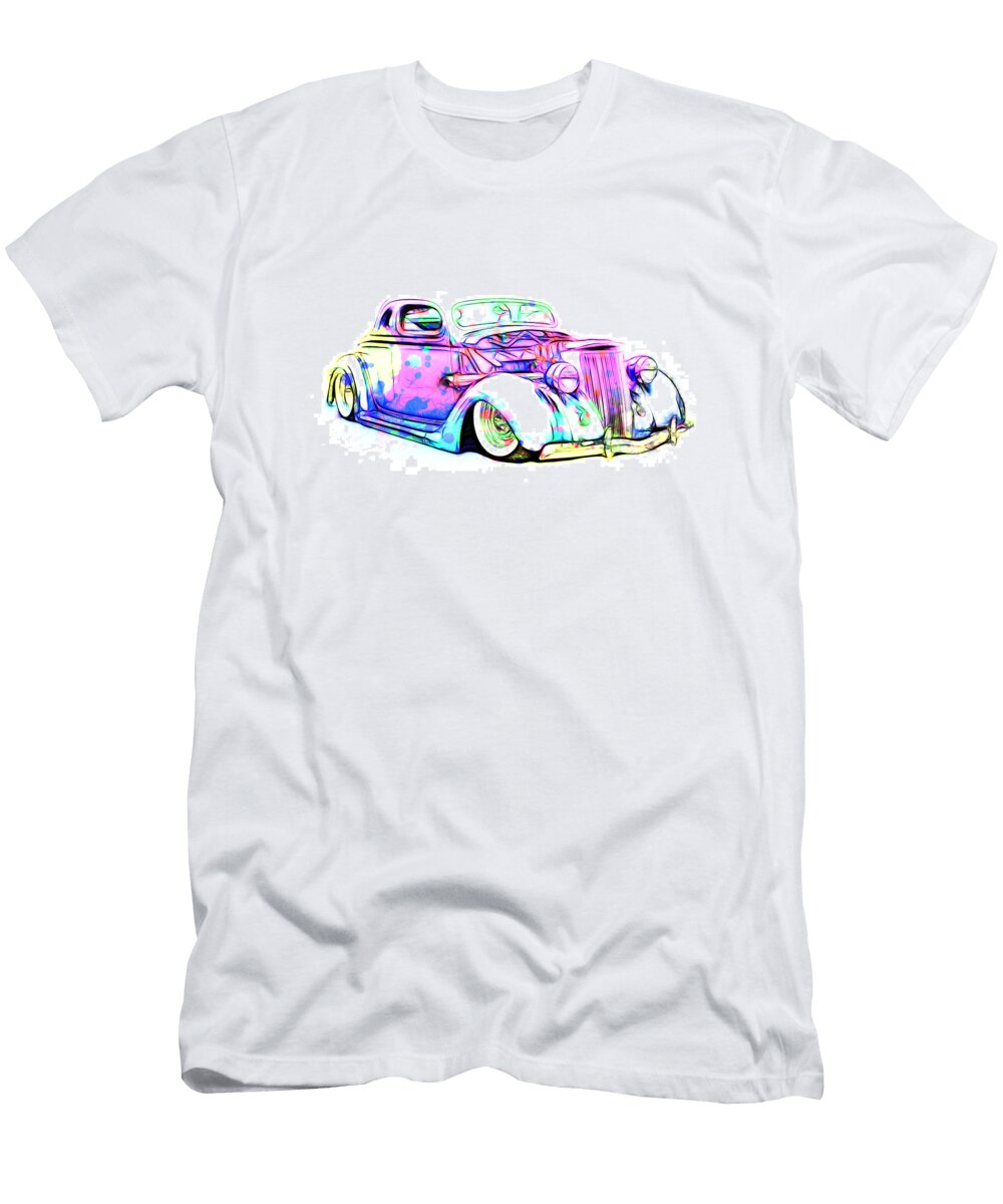 Water Colors 36 Ford Steve Mckinzie T-Shirt