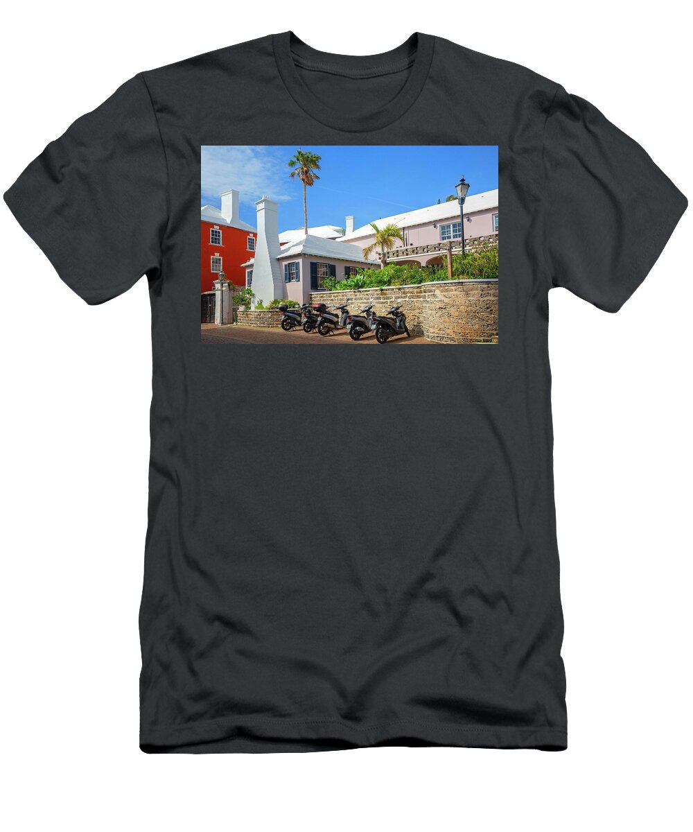 Water Street St George Bermuda Lumiere T-Shirt