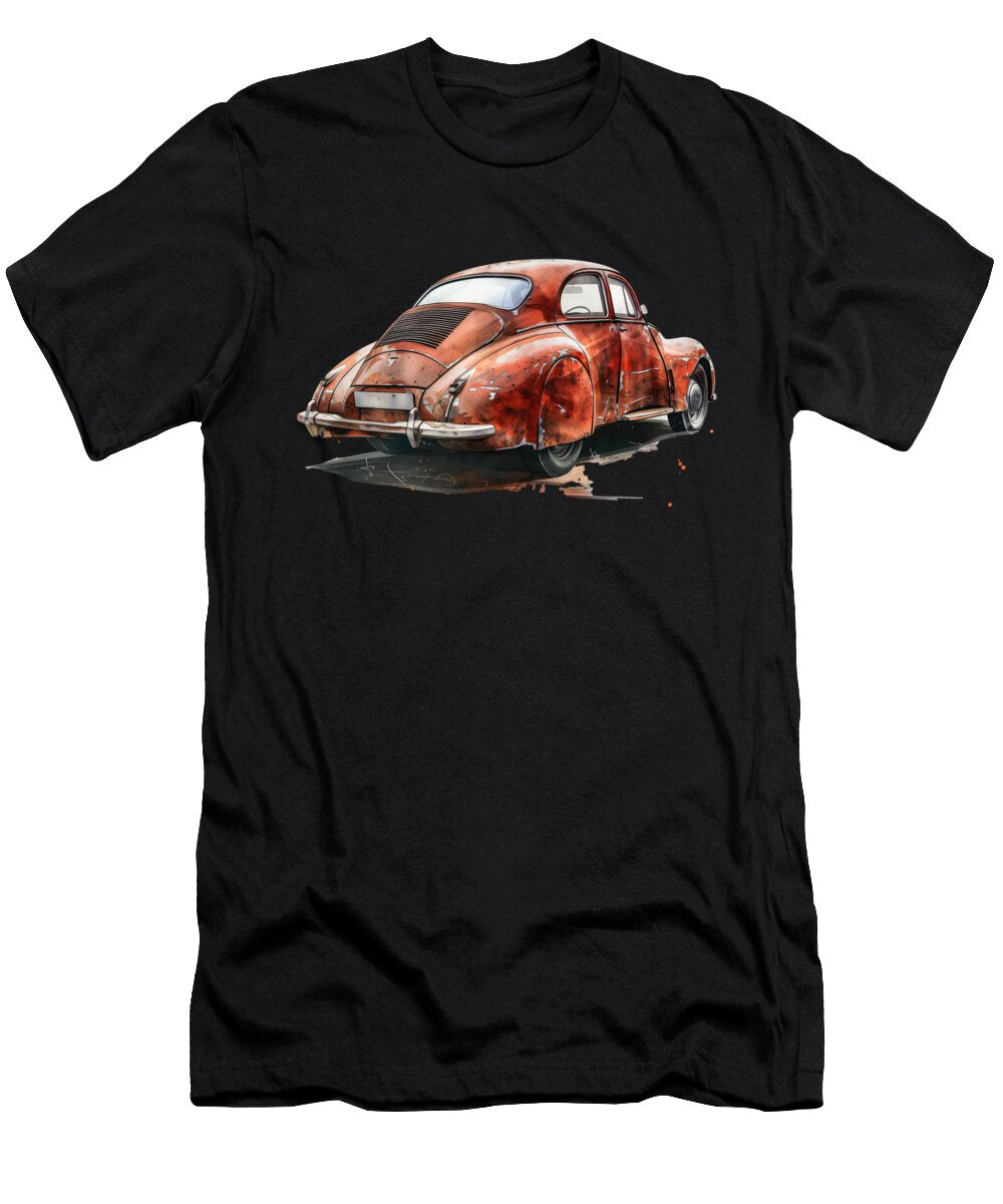 Watercolor 350 Tatra T87 Coupe Mad Paperairplanes T-Shirt