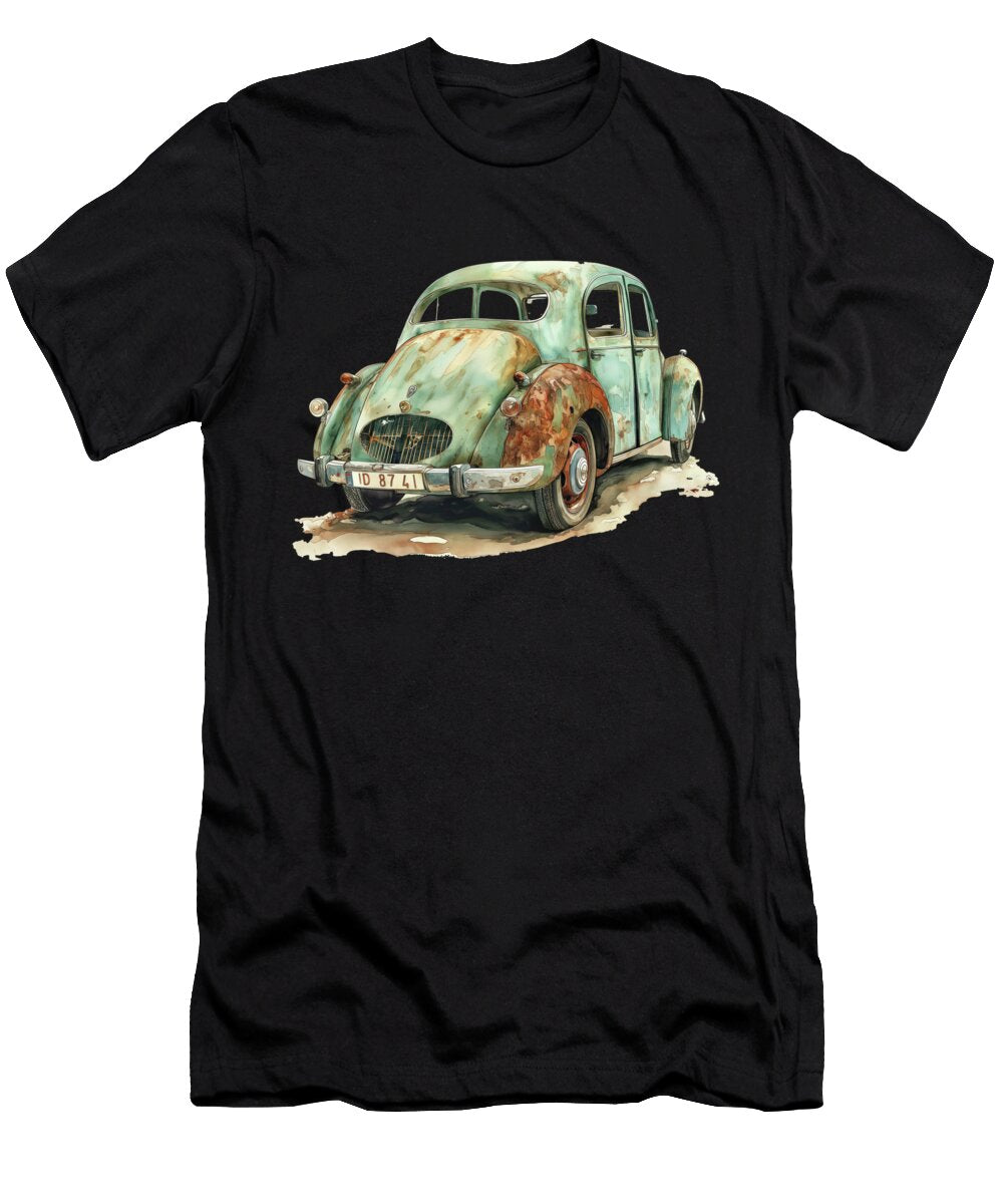 Watercolor 412 Tatra T87 Coupe Mad Paperairplanes T-Shirt