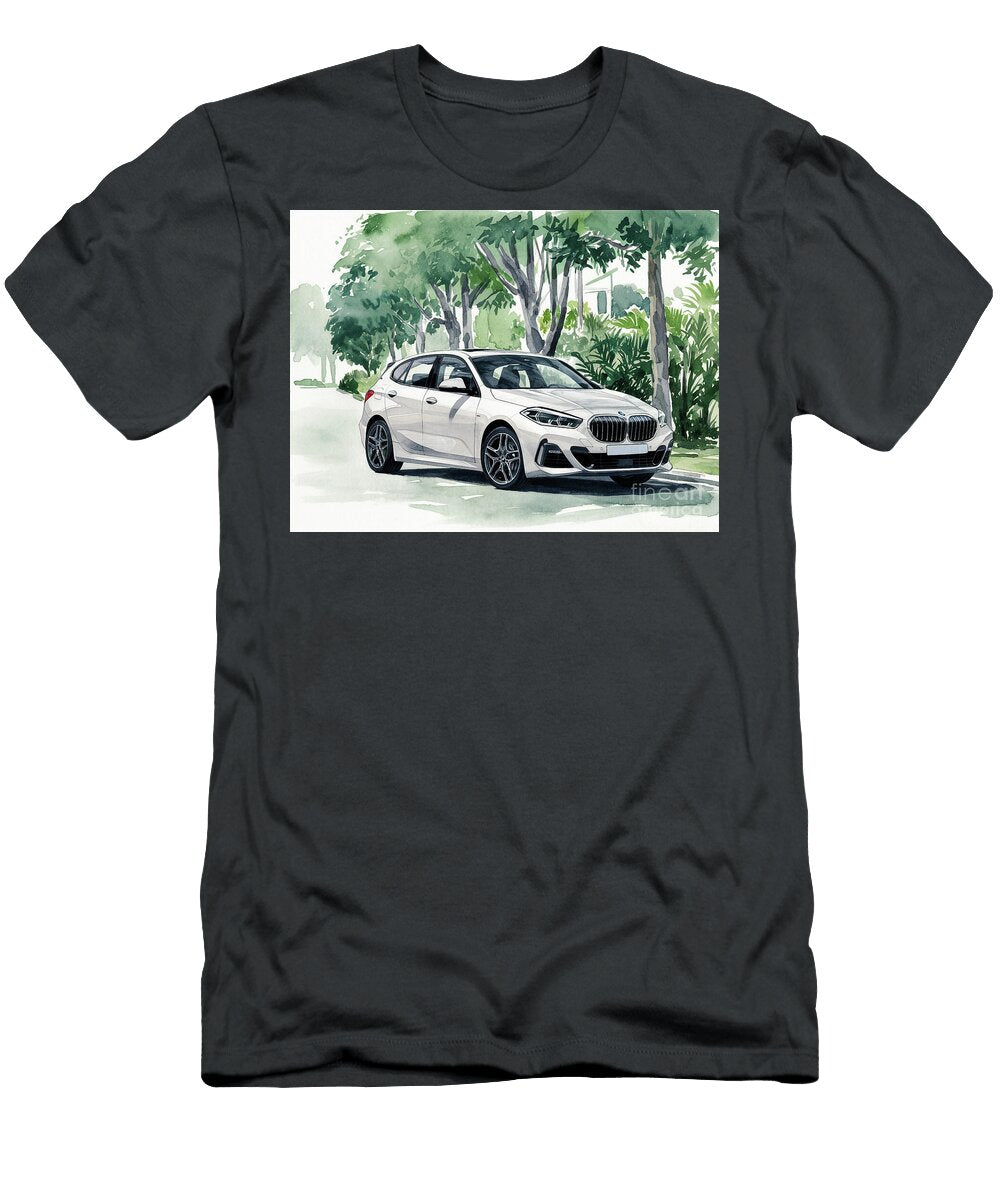 Watercolor BMW BMW 1 Hatchback Series Vibrant 2021 128ti Donato Williamson T-Shirt