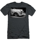 Weathered Vintage Car with Patina and Wire Wheels Black and White Dmr Filho T-Shirt