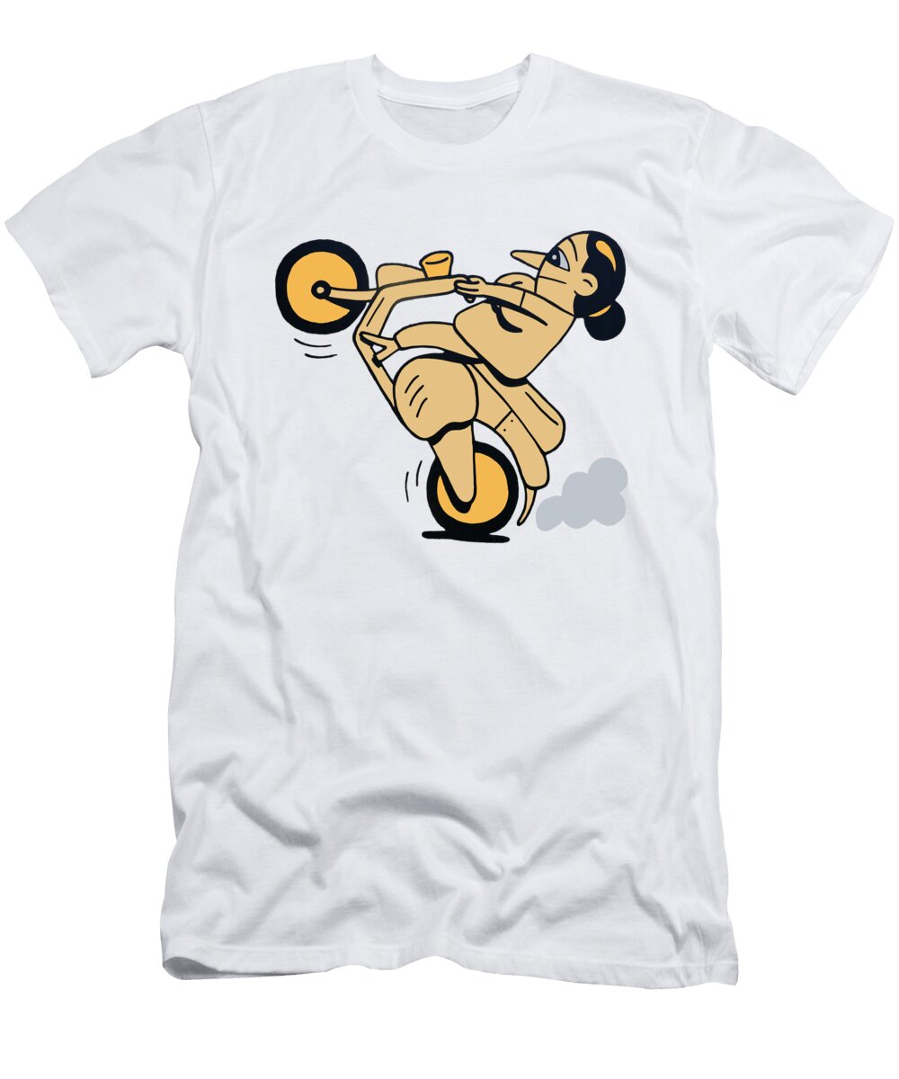 Wheelie Jon Delorme T-Shirt