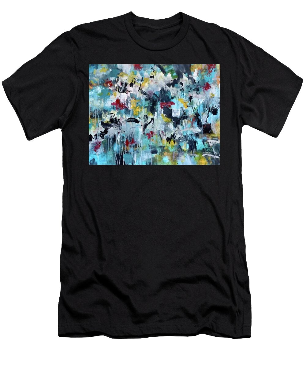 Whimsical Dance of Colors Robbie Lasky T-Shirt