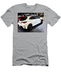 White Hatchback At Car Show Douglas Evans T-Shirt