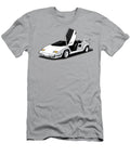 White Lamborghini Countach Monkey Crisis on Mars T-Shirt