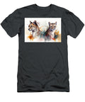 Wild Cats Watercolour Style N Akkash T-Shirt