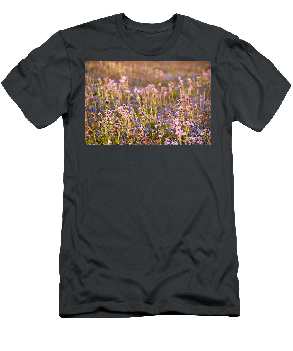 Wildflower Dusk Anne Gilbert T-Shirt