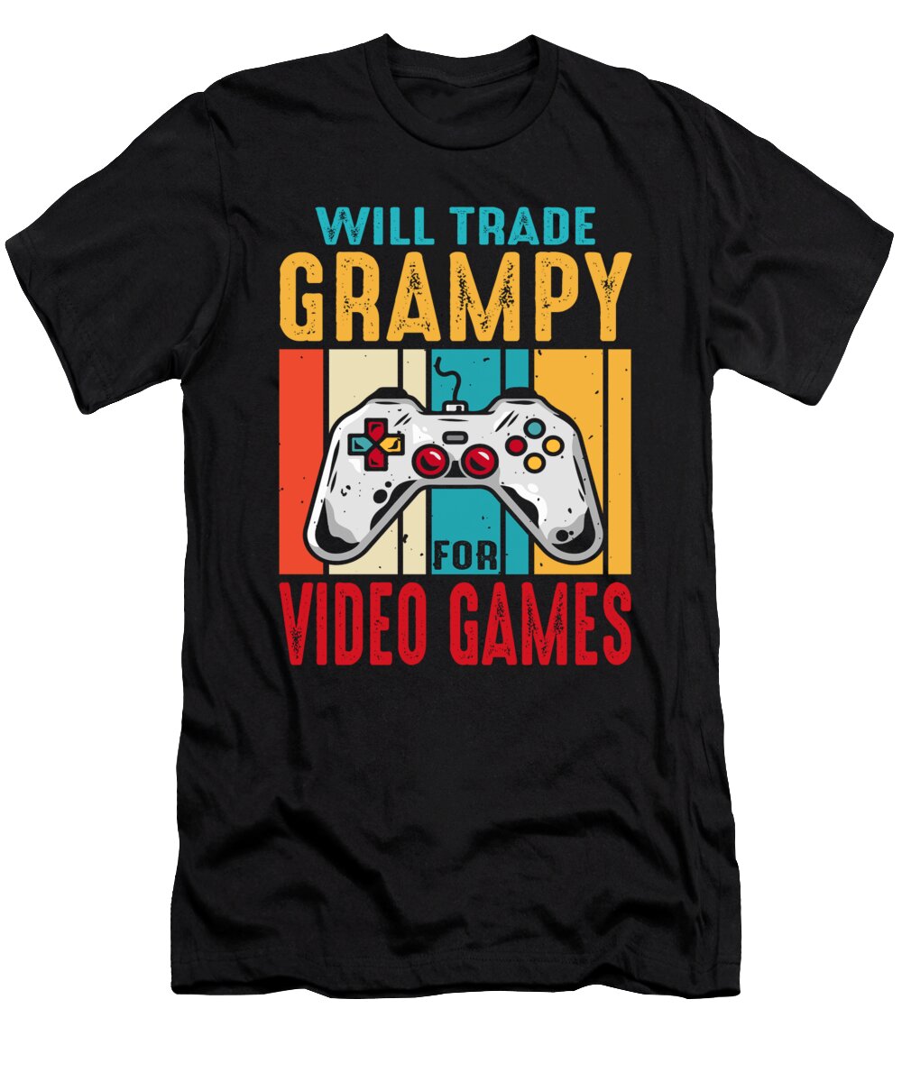 Will Trade Grampy for Video Games Dhbubble T-Shirt