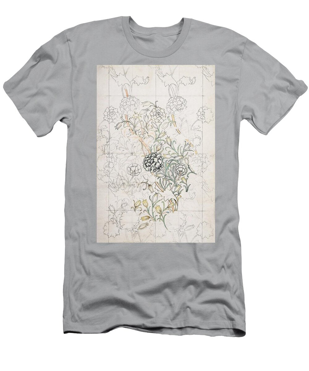 William Morriss Wild Tulip 1884 Famous Artwork William Morris T-Shirt
