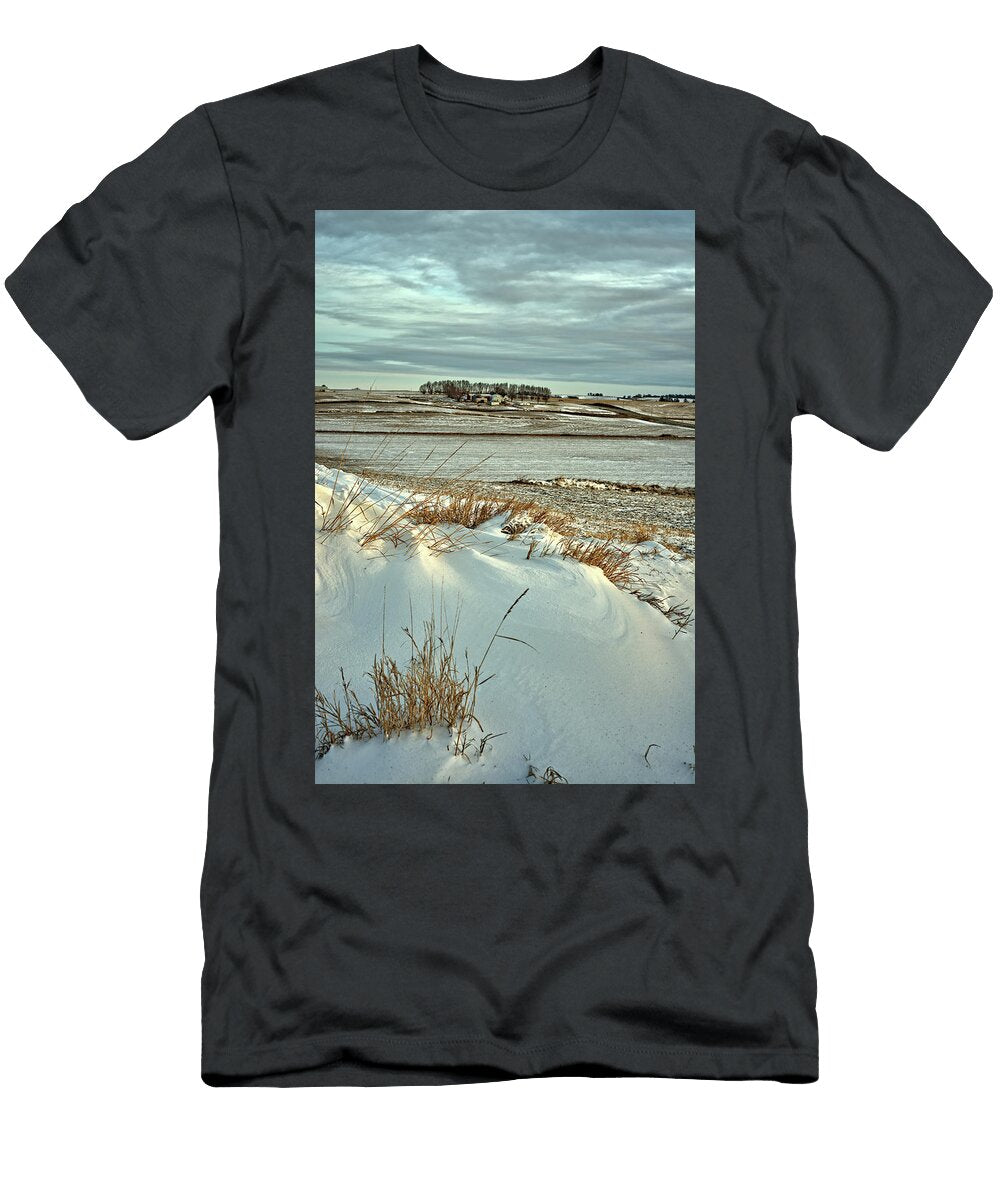 Wind Chilled Bonfire Photography T-Shirt