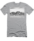 Winter Ontario Barns Bw Steve Harrington T-Shirt