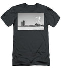 Winter Ontario Farm 2 Bw Steve Harrington T-Shirt
