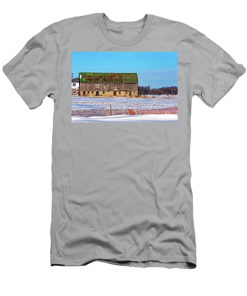 Winter Ontario Farm 4 Steve Harrington T-Shirt