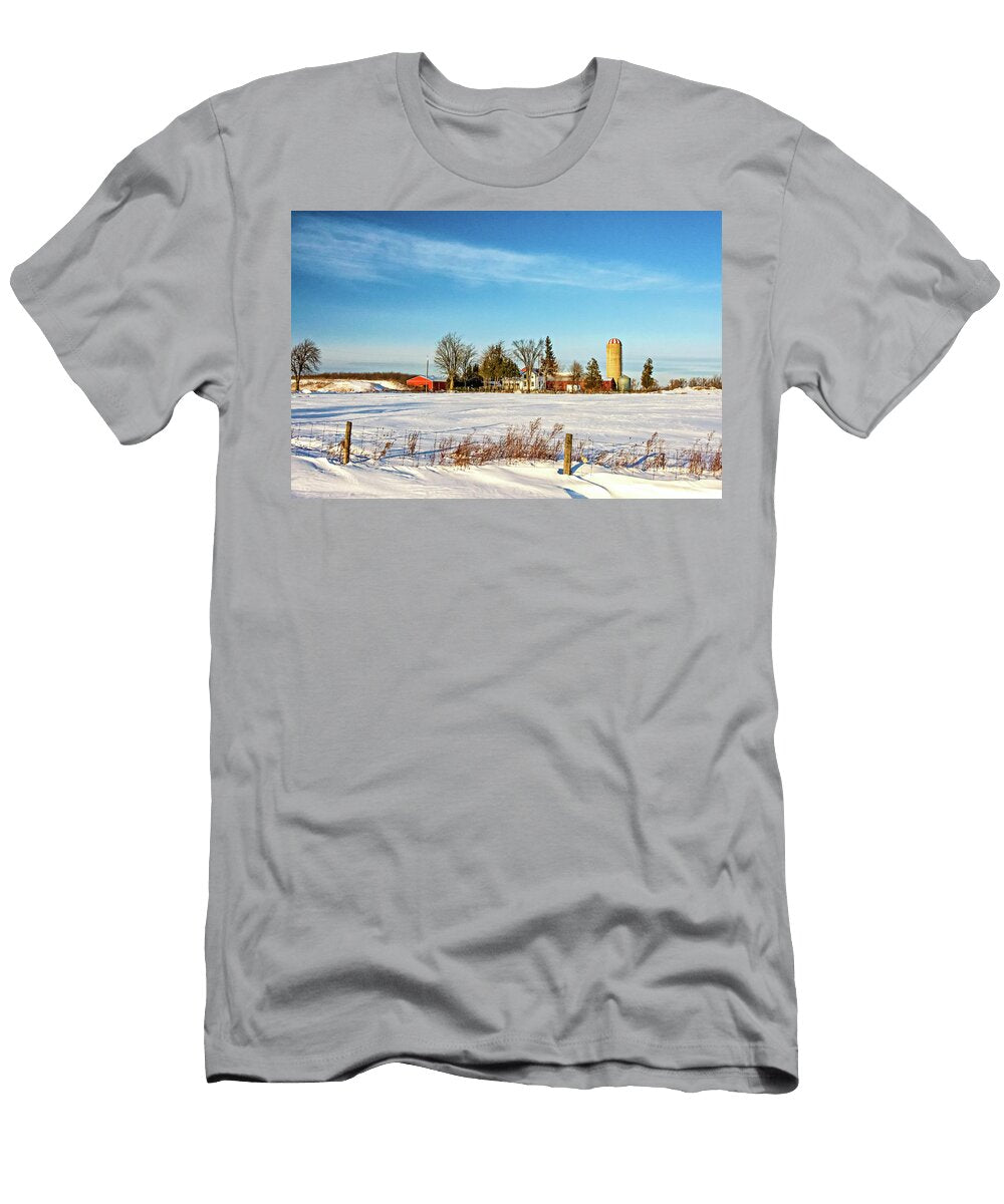 Winter Ontario Farm Steve Harrington T-Shirt