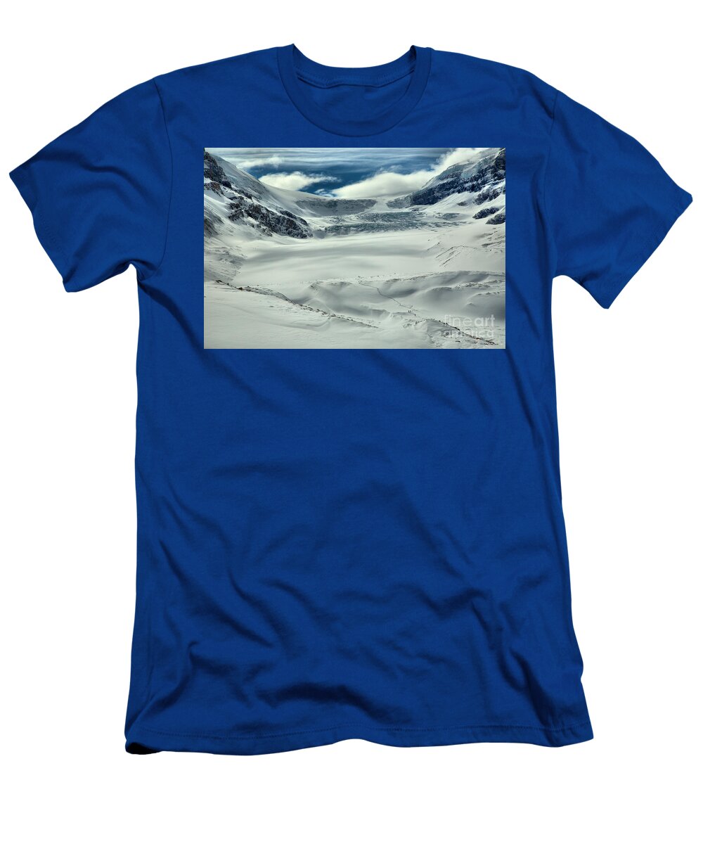 Winter Wonderland At the Athabsca Glacier Adam Jewell T-Shirt