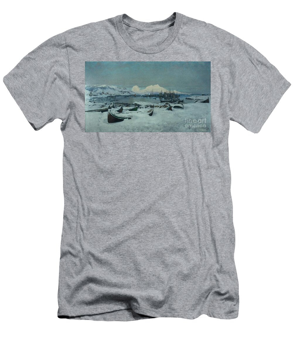 Winterday in Lofoten Bodo 1886 Otto Ludvig Sinding T-Shirt