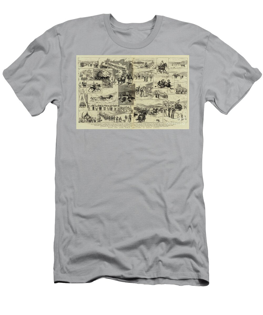 With the Cape Field Artillery in South Africa English School T-Shirt
