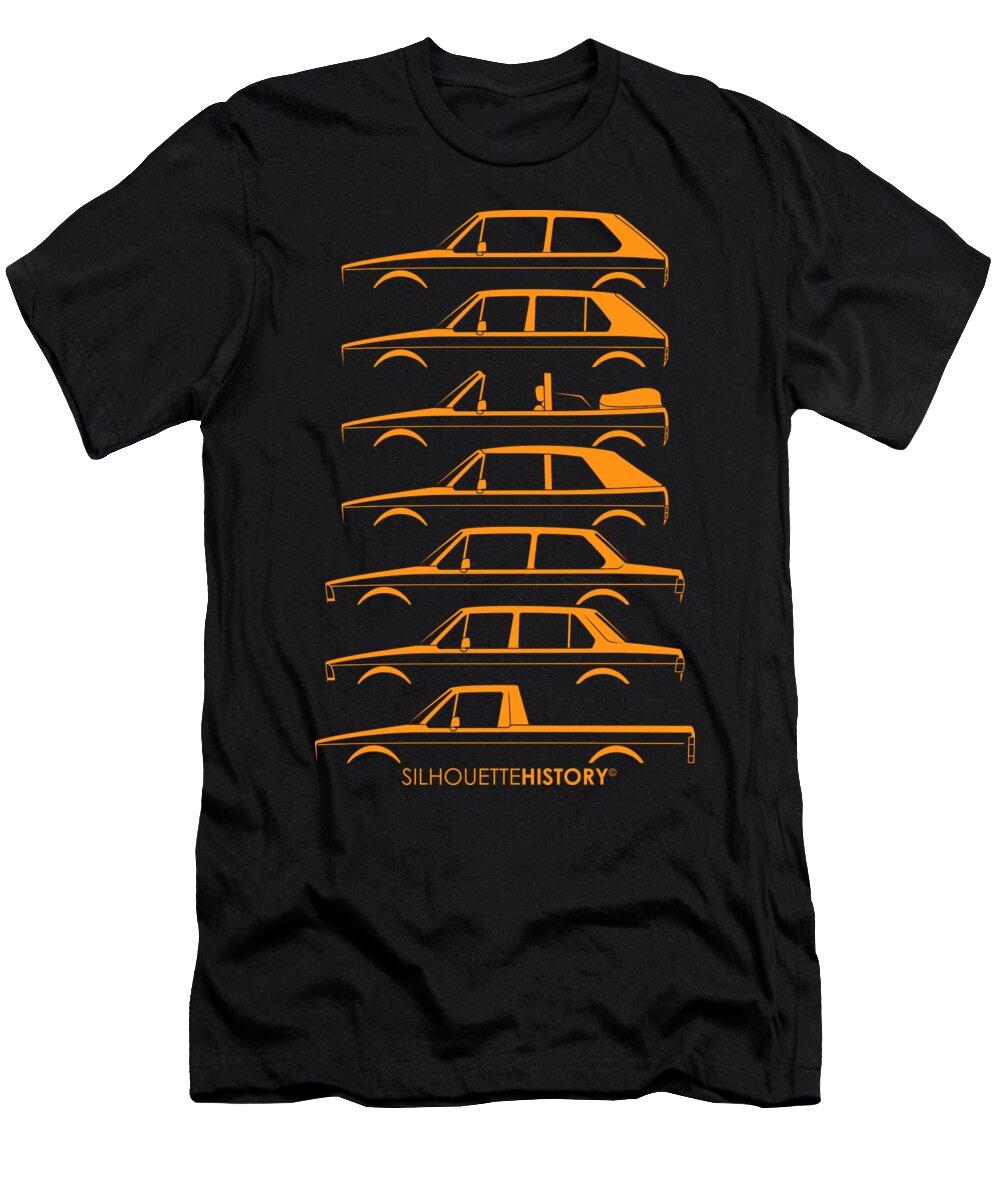 Wolfsburger Compact Mk1 Silhouettehistory Gabor Vida T-Shirt