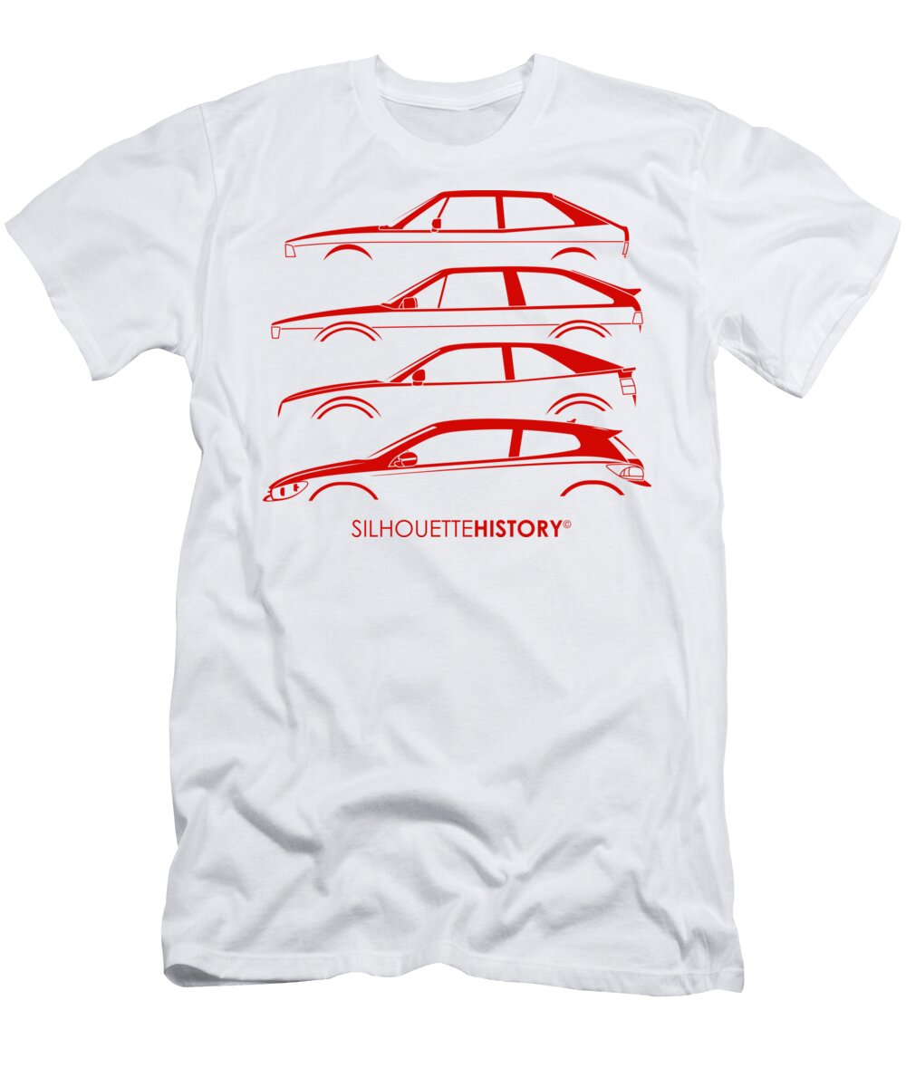 Wolfsburger Coupe Silhouettehistory Gabor Vida T-Shirt