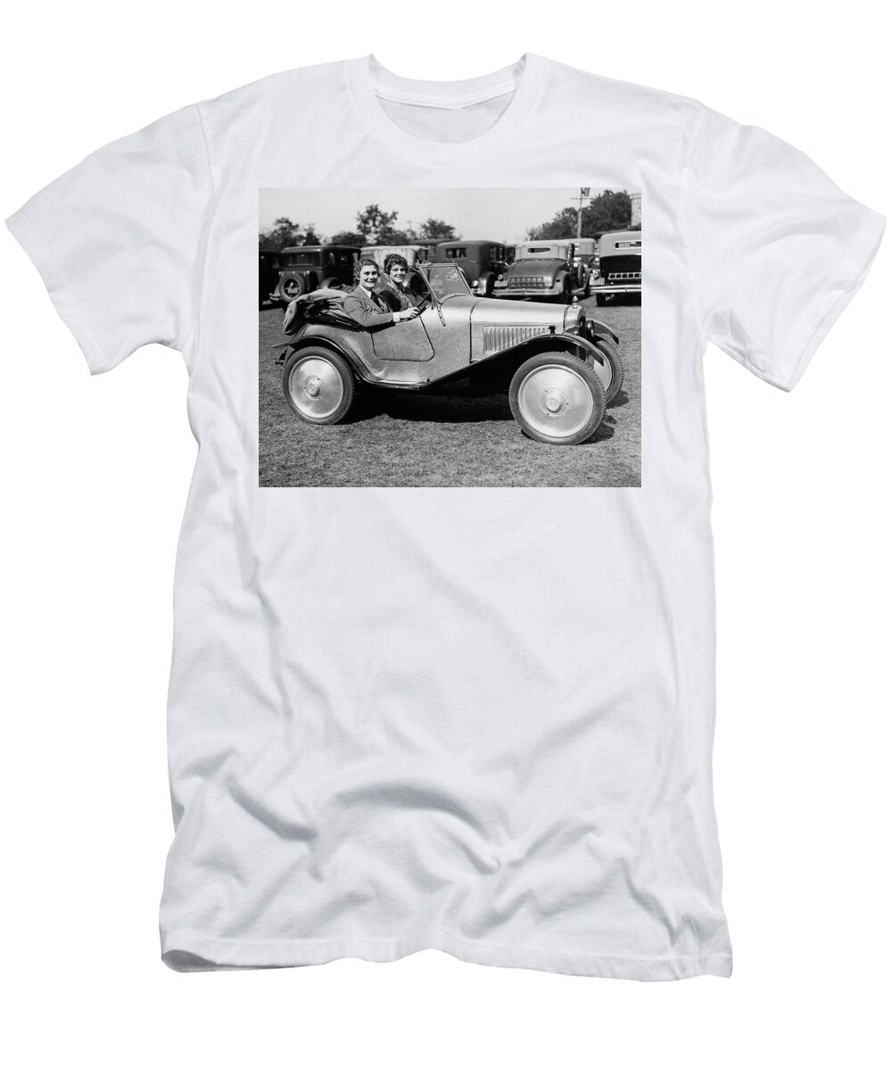 Women in an Austin Roadster Underwood Archives T-Shirt
