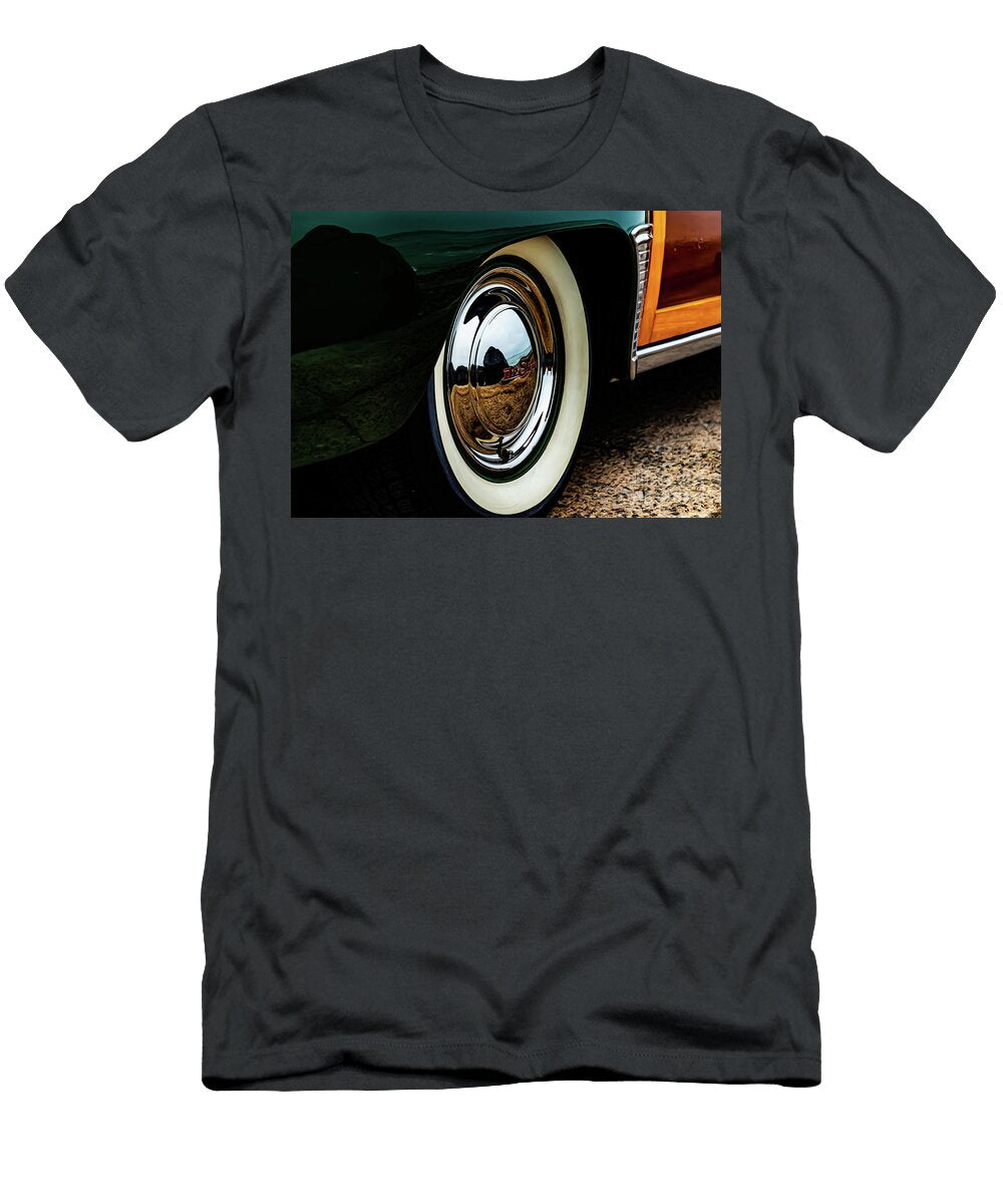 Woodgrain and Wave Breaks Michael Vance Pemberton T-Shirt