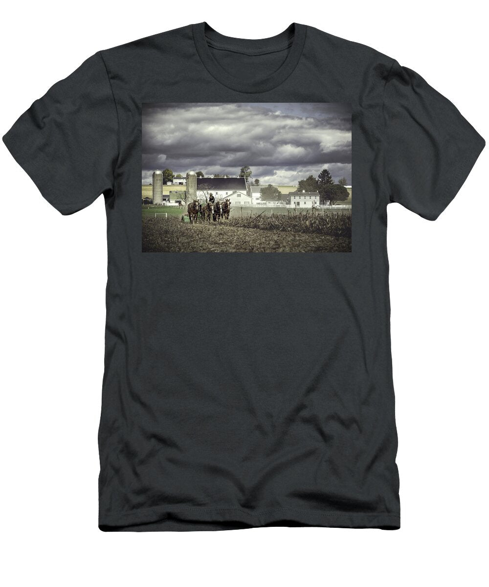 Working the Fields Eduard Moldoveanu T-Shirt