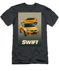 Yellow Suzuki Swift Display Carstoon Concept T-Shirt