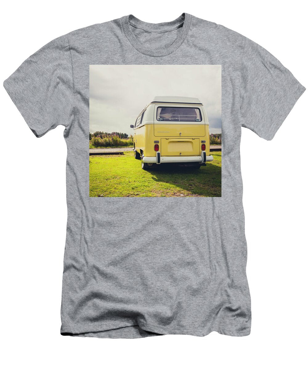 Yellow VW T2 Camper Van 03 Richard Nixon T-Shirt